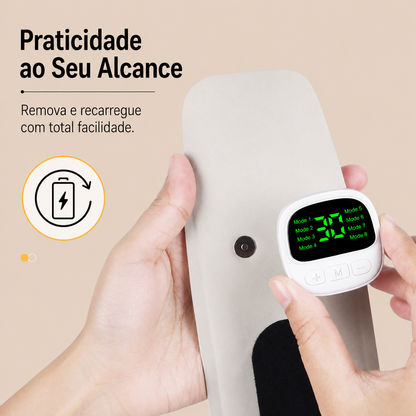 🔥Ofertas Especiais – Massajador elétrico recarregável e ajustável para o pulso